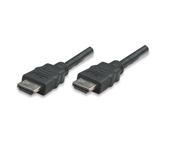 MANHATTAN kabel HDMI s Ethernetem, HEC, ARC, 3D, 4K, stíněný, 15m, Black
