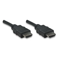 MANHATTAN kabel High Speed HDMI 3D, Male to Male, stíněný, černý,  20m (22.5m)