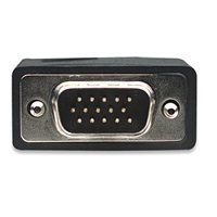 MANHATTAN kabel SVGA k monitoru s feritovými jádry, HD15 Male / HD15 Male, 20m, Black