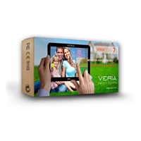 Veria 7" LCD ultra tenký, bezsluchátkový, barevný, digitální monitor, dotykové klávesy - white