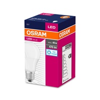 OSRAM LED VALUE ClasA 230V 5,5W 827 E27 noDIM A+ Plast matný 470lm 6500K 10000h (krabička 1ks)