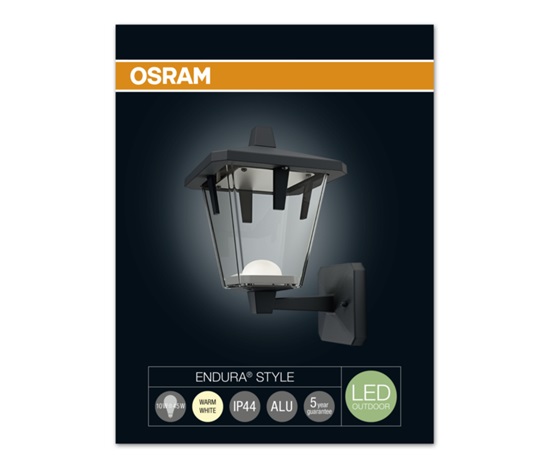 OSRAM LED svítidlo  ENDURA STYLE Lantern Classic Up 10W BK