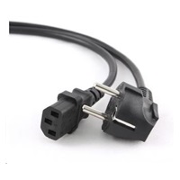 C-TECH kabel síťový 1,8m 220/230V napájecí, VDE