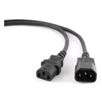 Kabel C-TECH síťový, prodlužovací, 1,8m VDE 220/230V napájecí