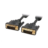 C-TECH kabel DVI-DVI, M/M, 1,8m DVI-D, dual link, stíněný