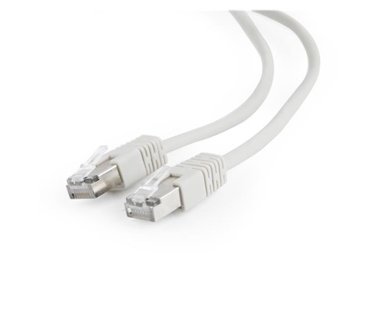 GEMBIRD kabel patchcord CAT5e FTP 7m stíněný, šedý