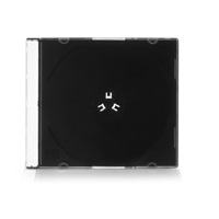 COVER IT Krabička na 1 CD 5,2mm slim box + tray 10ks/bal