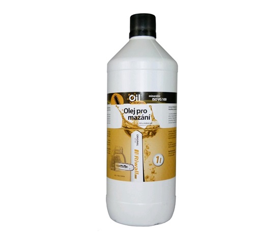 Riwall Minerální olej pro mazání řetězů a lišt (1 l)
