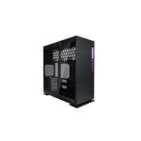IN WIN skříň 303C, Black, Mid Tower, bez zdroje, RGB + Front USB 3.1 type C