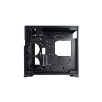 IN WIN skříň 101 Black, Midi Tower, průhledný bok, bez zdroje