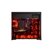 IN WIN skříň 101 Black, Midi Tower, průhledný bok, bez zdroje