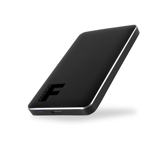 AXAGON EE25-F6B, USB3.0 - SATA 6G 2.5" FULLMETAL externí box, černý