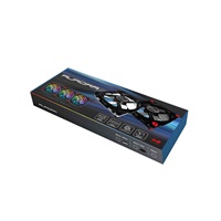 IN WIN Aurora Black/Red (3 fans + controller + 2 x led strip)
