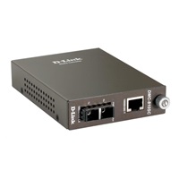 D-Link 1000BaseT to 1000BaseLX (SC) Singlemode Media Converter, do 10 km