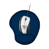 TRUST BIGFOOT MOUSE PAD, blue