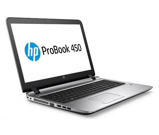 HP ProBook 450 G3 i7-6500U 15.6 FHD CAM, 8GB DDR4, 256GB+volny slot 2,5", DVDRW, FpR, ac, BT, Backlit kbd, Win10ProDWN
