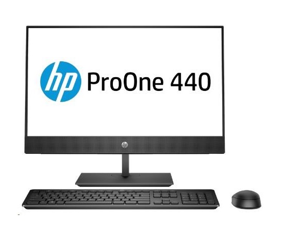 HP ProOne 440G4 AiO 23.8NT i5-8500T,8GB,256GB M.2,WiFi a/b/g/n/ac+BT,usb kláv. a myš,SD MCR,DVDRW,120W,DP+HDMI,Win10home